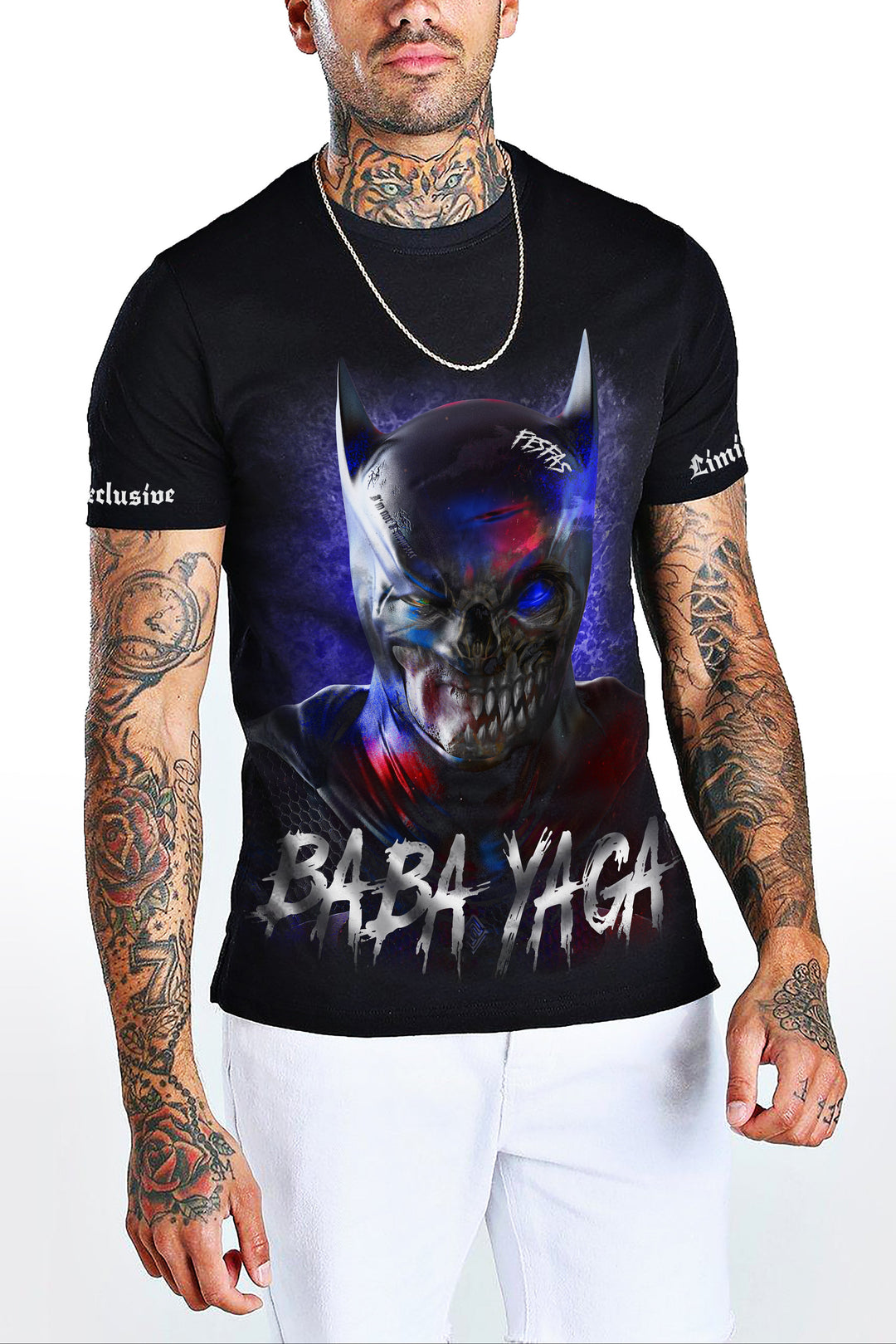 FesFas batman-print T-shirt | Black | Men