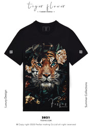 T-shirt FesFas - Tiger Flower