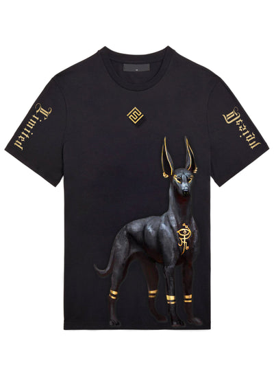 FesFas anubis-print T-shirt | Black | Unisex